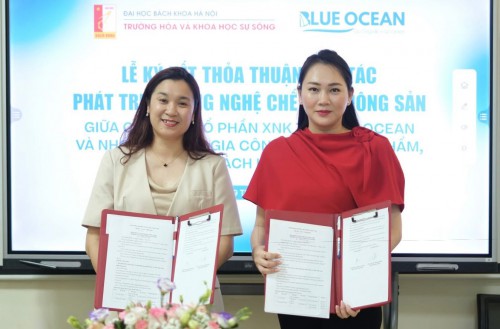 BLUE OCEAN KÝ KẾT HỢP TÁC PHÁT TRIỂN CÔNG NGHỆ CHẾ BIẾN NÔNG SẢN CÙNG...