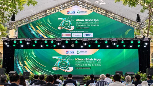 VIỆN ODB LÀ NHÀ TÀI TRỢ KIM CƯƠNG CỦA LỄ KỶ NIỆM 70 NĂM KHOA SINH HỌC,...